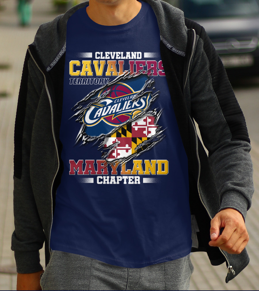 Cleveland Cavaliers Territory Maryland Chapter T-Shirt