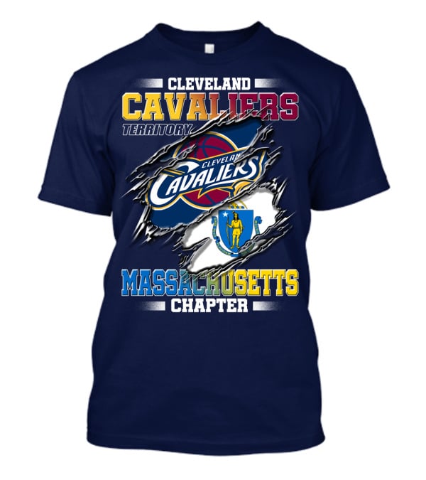 Cleveland Cavaliers Territory Massachusetts Chapter T-Shirt