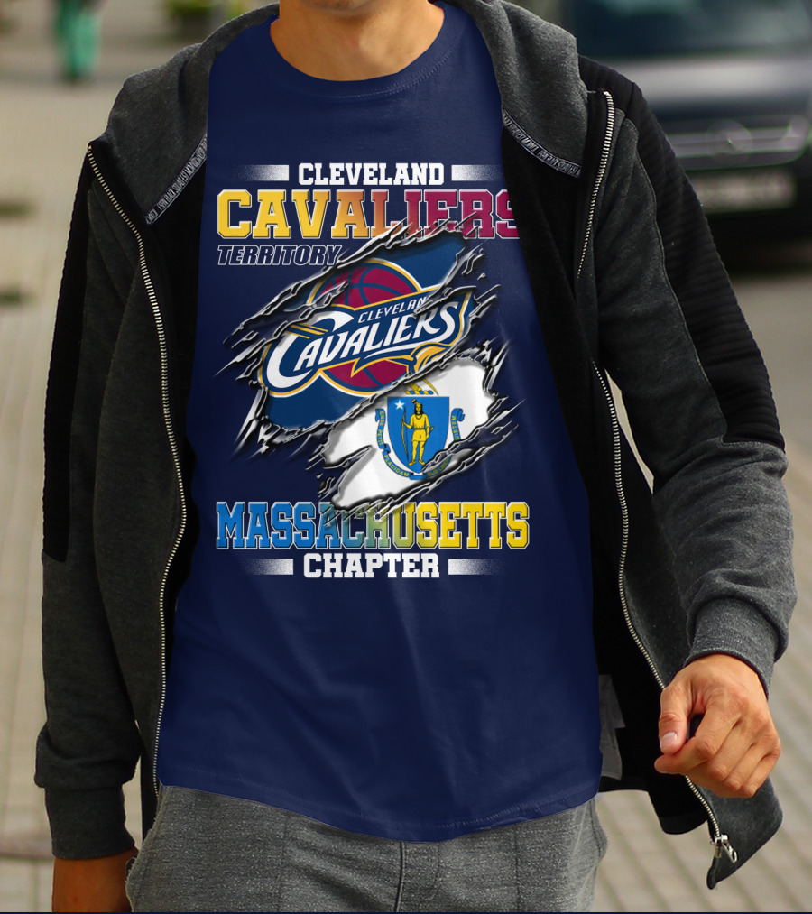 Cleveland Cavaliers Territory Massachusetts Chapter T-Shirt