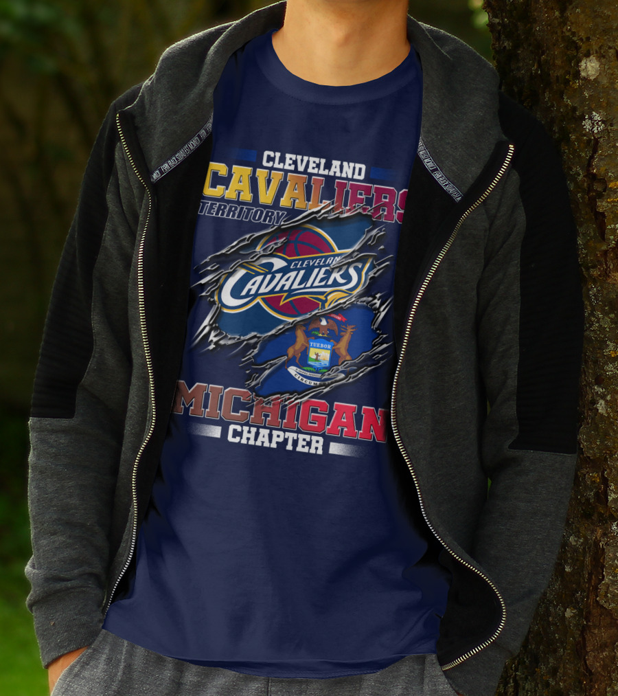 Cleveland Cavaliers Territory Michigan Chapter T-Shirt