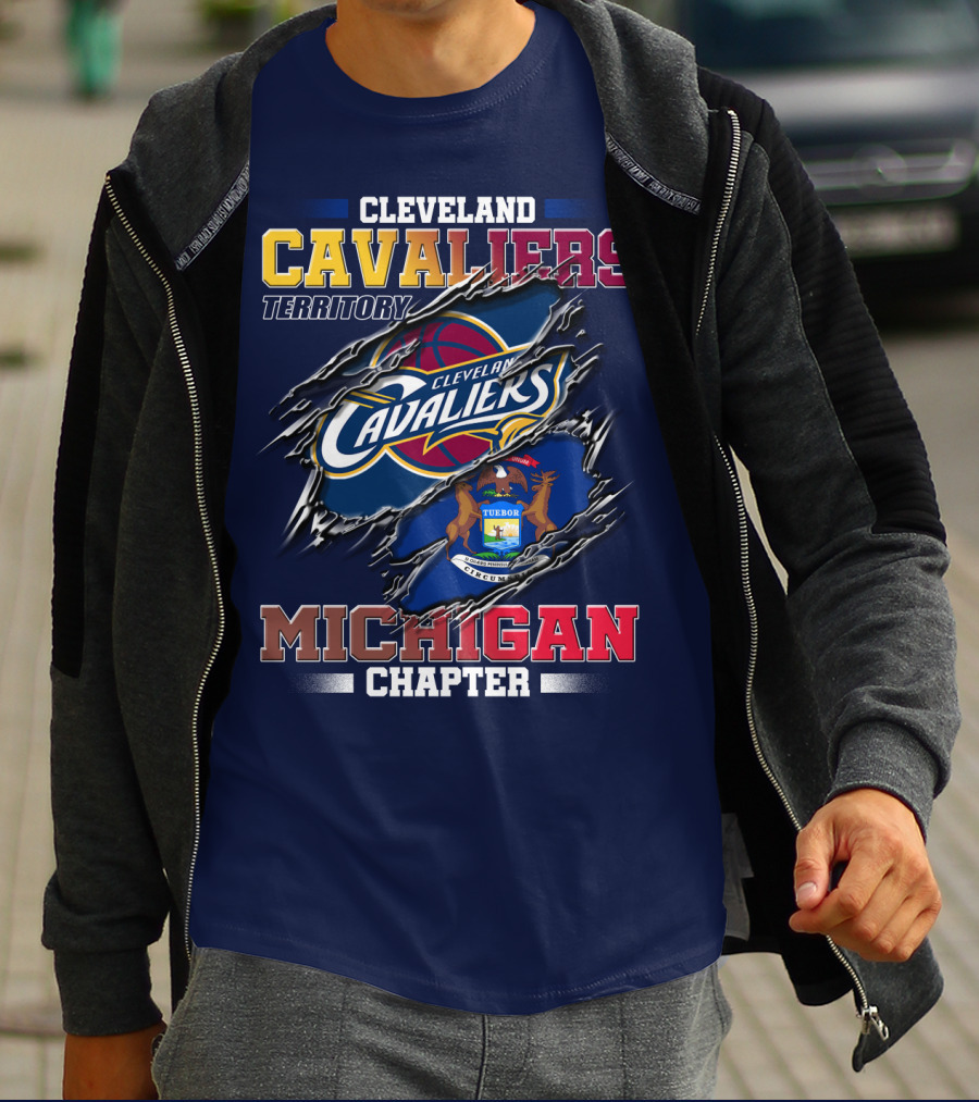 Cleveland Cavaliers Territory Michigan Chapter T-Shirt