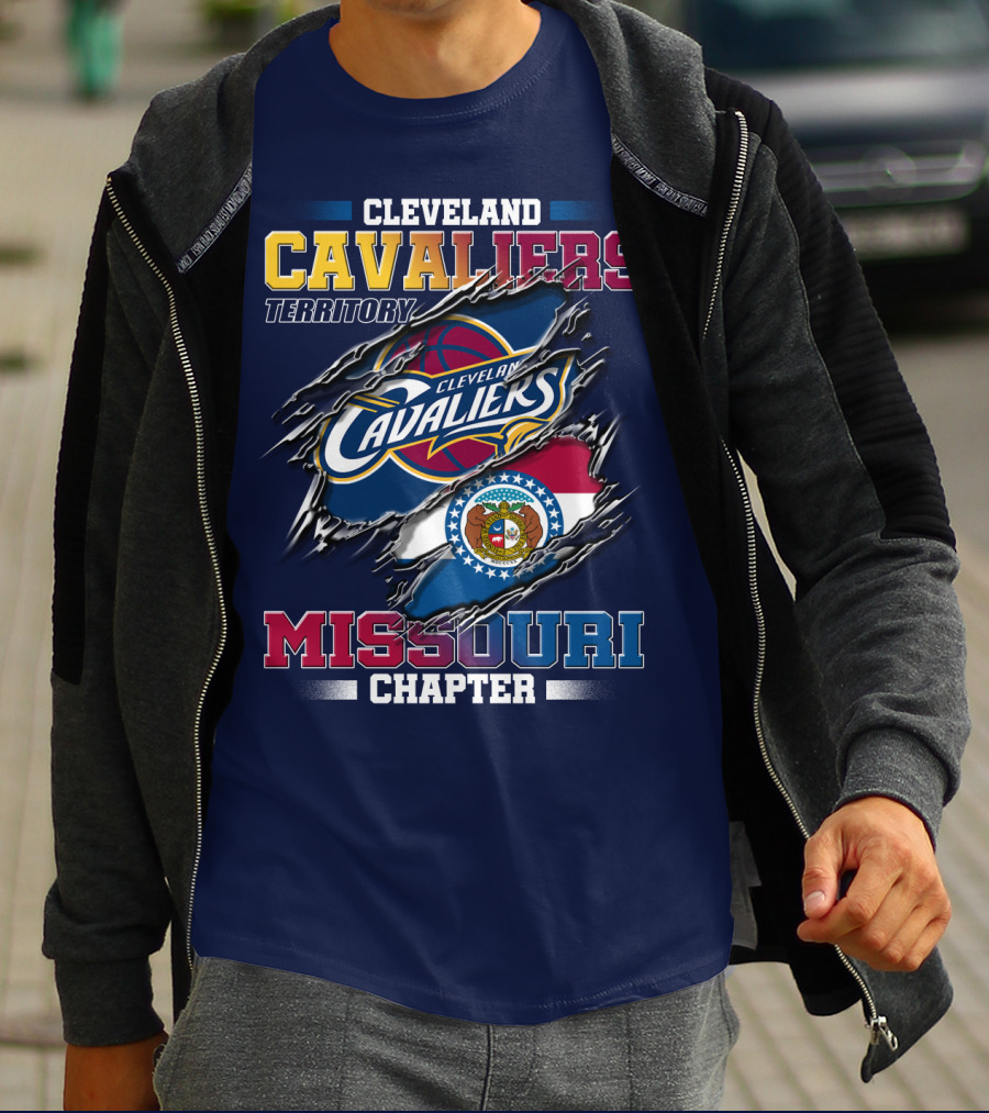 Cleveland Cavaliers Territory Missouri Chapter T-Shirt