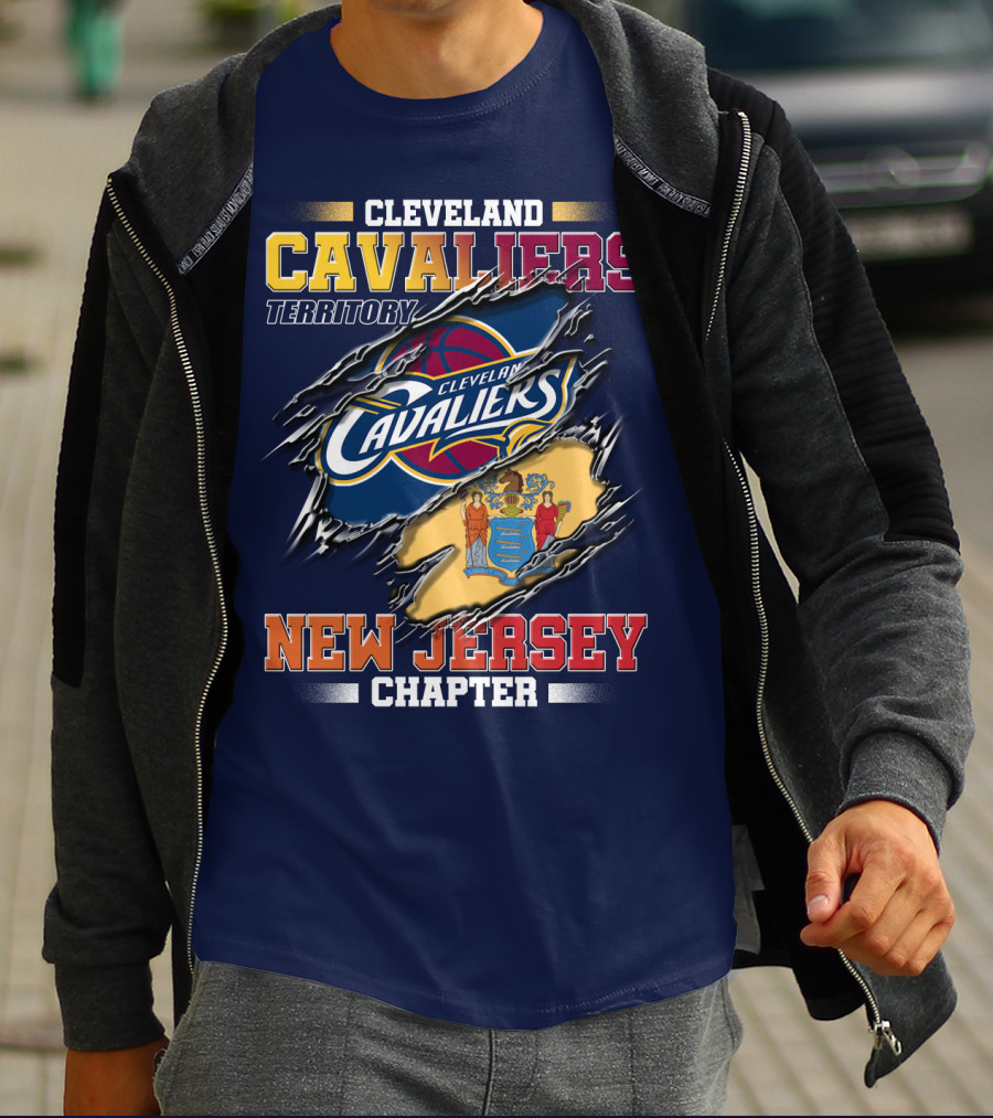 Cleveland Cavaliers Territory New Jersey Chapter T-Shirt