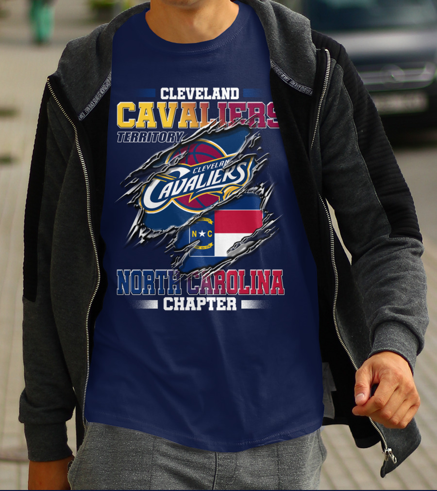 Cleveland Cavaliers Territory North Carolina Chapter T-Shirt