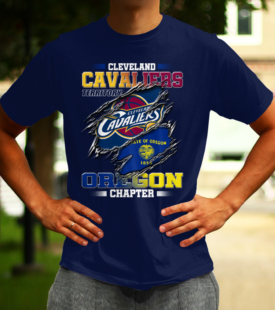 Cleveland Cavaliers Territory Oregon Chapter State Of Oregon 1859 T-Shirt
