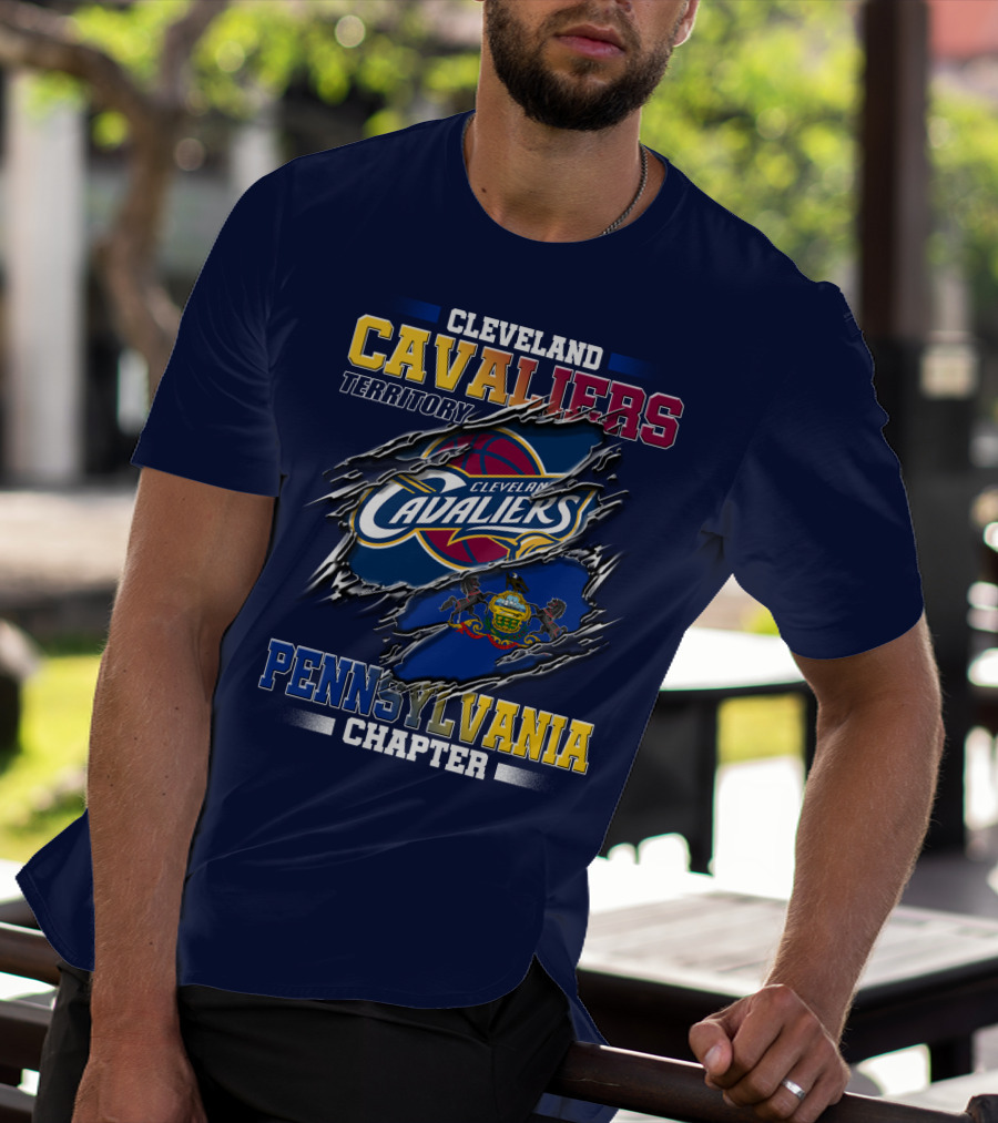 Cleveland Cavaliers Territory Pennsylvania Chapter T-Shirt
