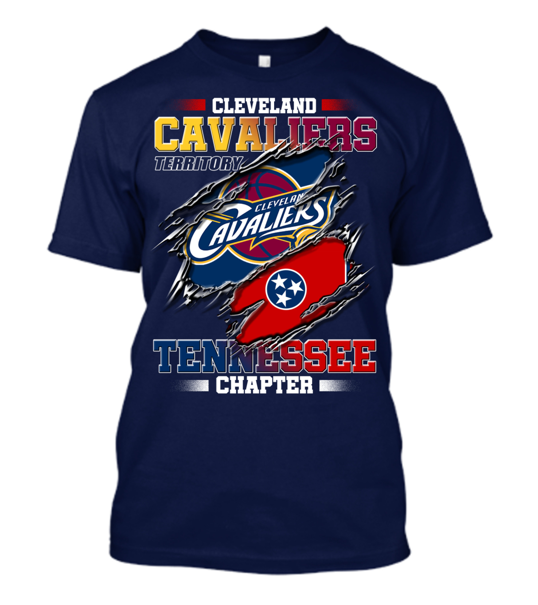 Cleveland Cavaliers Territory Tennessee Chapter T-Shirt