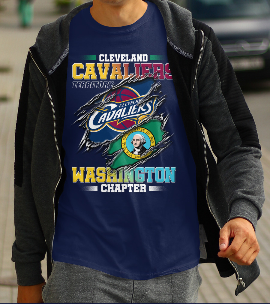 Cleveland Cavaliers Territory Washington Chapter T-Shirt