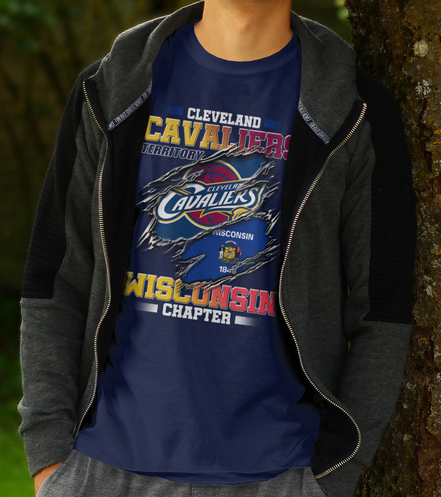 Cleveland Cavaliers Territory Wisconsin Chapter 1848 T-Shirt