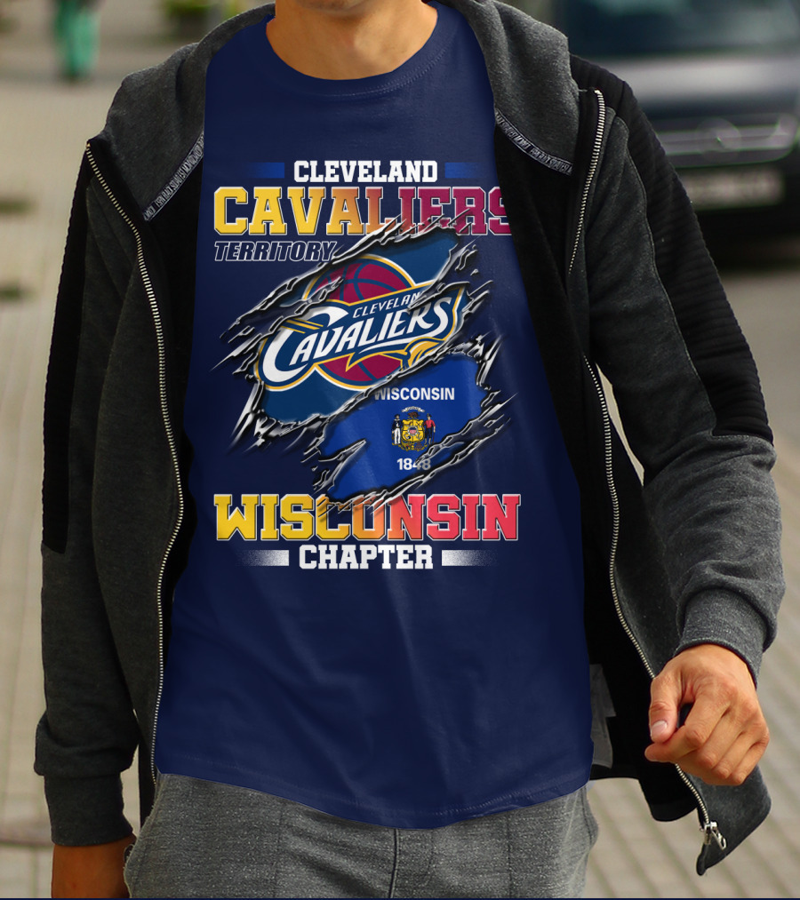 Cleveland Cavaliers Territory Wisconsin Chapter 1848 T-Shirt
