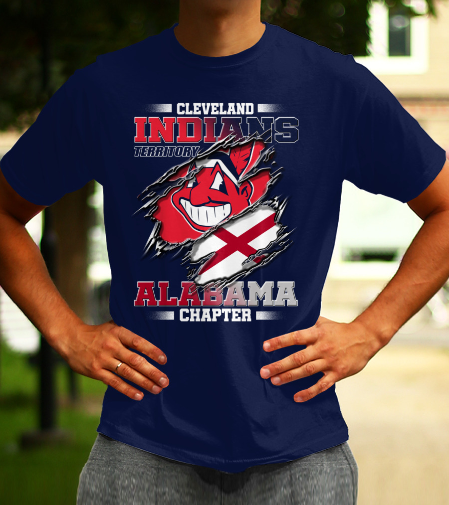 Cleveland Indians Territory Alabama Chapter T-Shirt