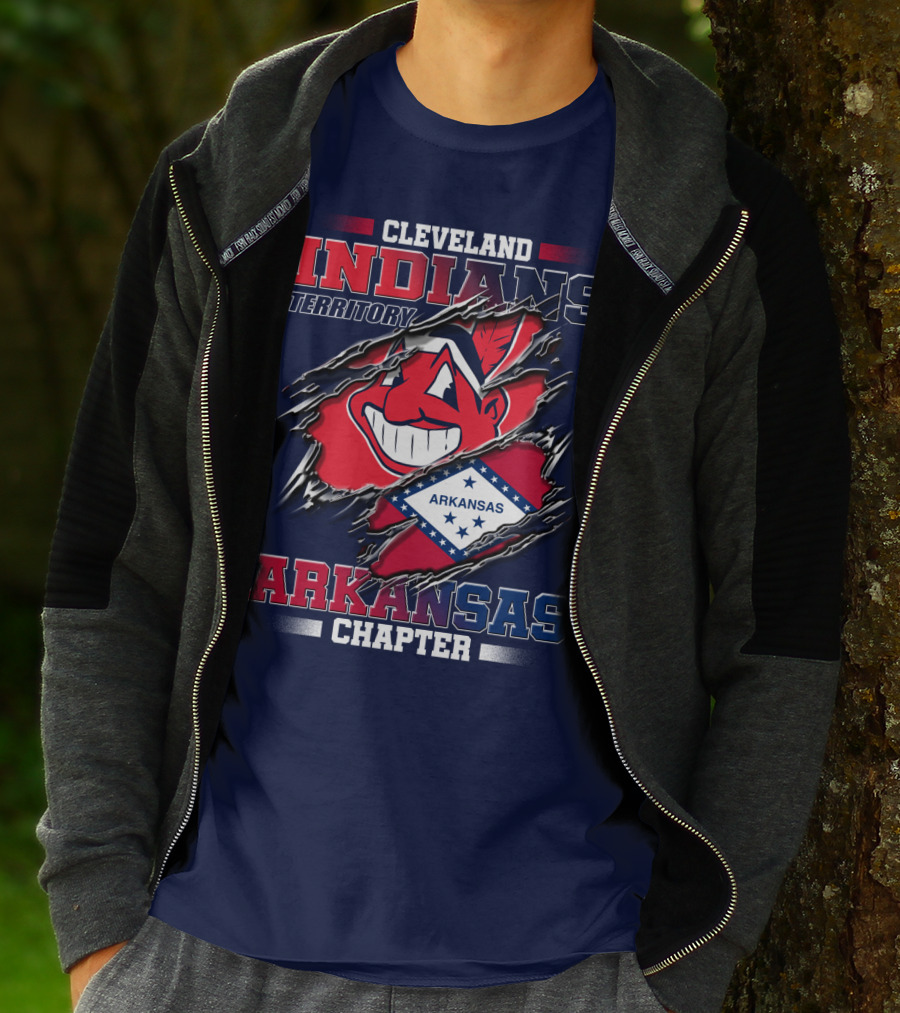 Cleveland Indians Territory Arkansas Chapter T-Shirt
