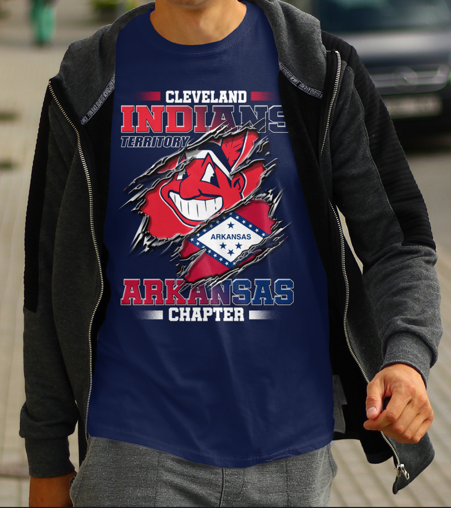 Cleveland Indians Territory Arkansas Chapter T-Shirt