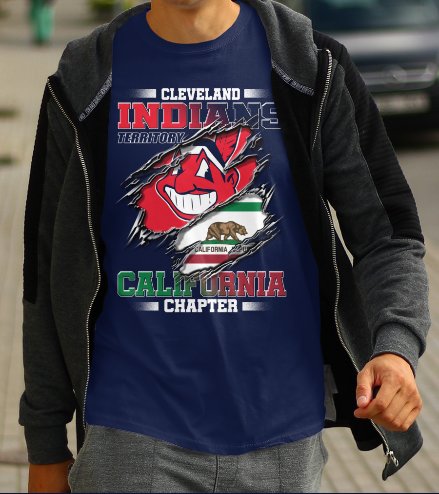 Cleveland Indians Territory California Chapter T-Shirt