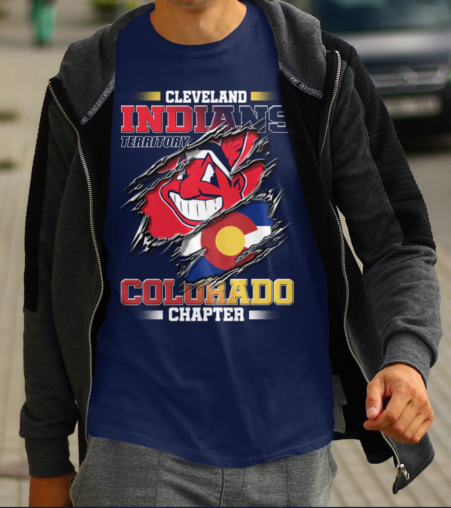 Cleveland Indians Territory Colorado Chapter T-Shirt