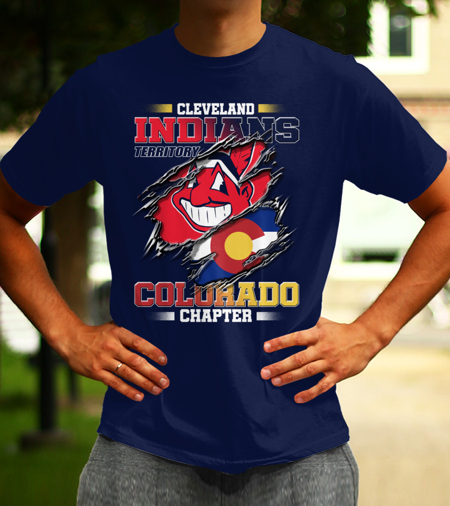 Cleveland Indians Territory Colorado Chapter T-Shirt