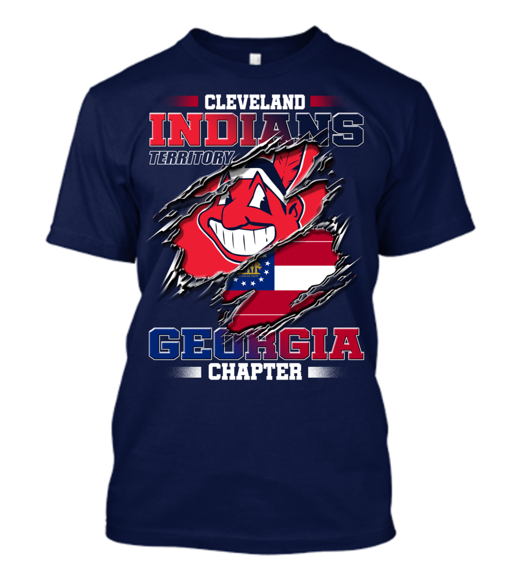 Cleveland Indians Territory Georgia Chapter T-Shirt