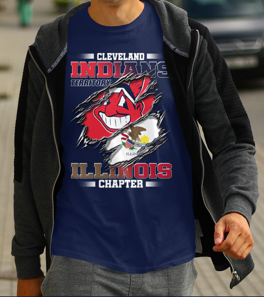 Cleveland Indians Territory Illinois Chapter T-Shirt