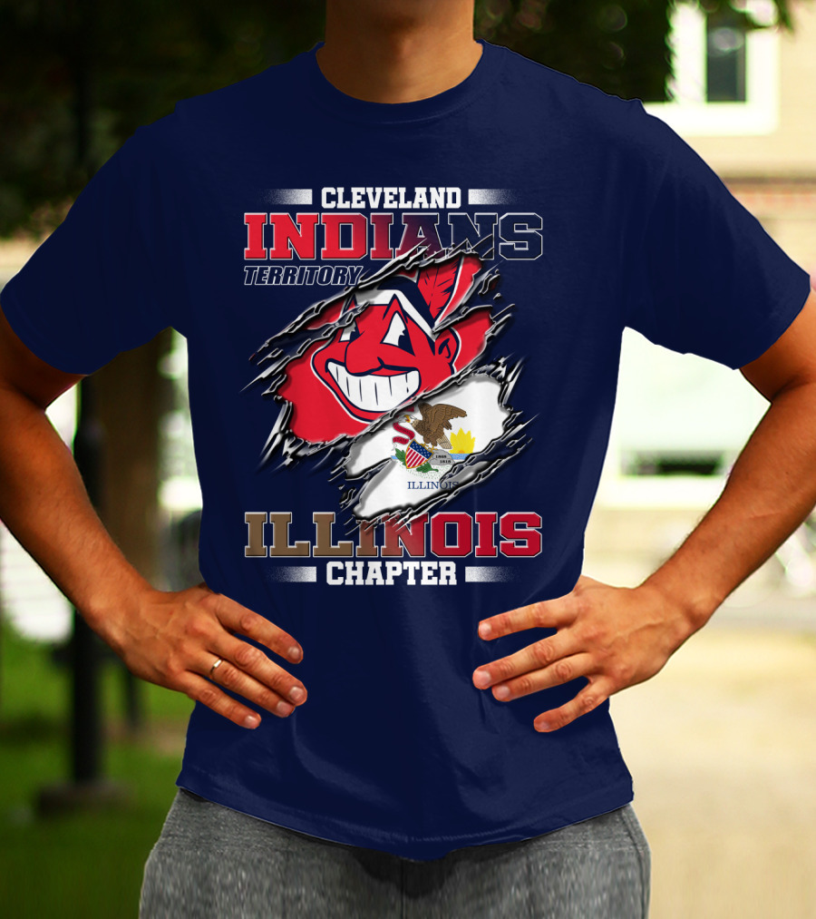 Cleveland Indians Territory Illinois Chapter T-Shirt