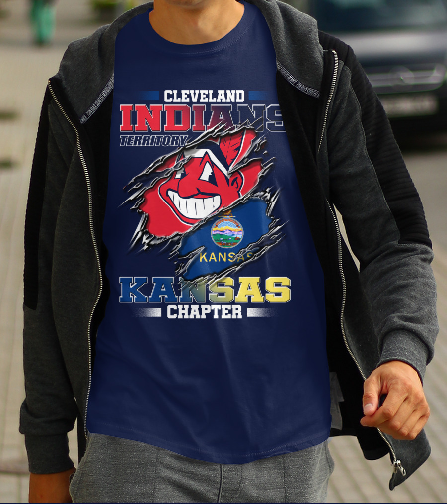 Cleveland Indians Territory Kansas Chapter T-Shirt