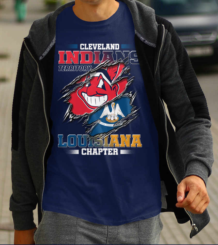 Cleveland Indians Territory Louisiana Chapter T-Shirt