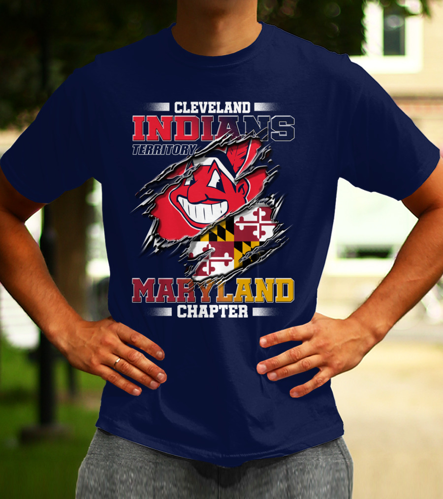 Cleveland Indians Territory Maryland Chapter T-Shirt