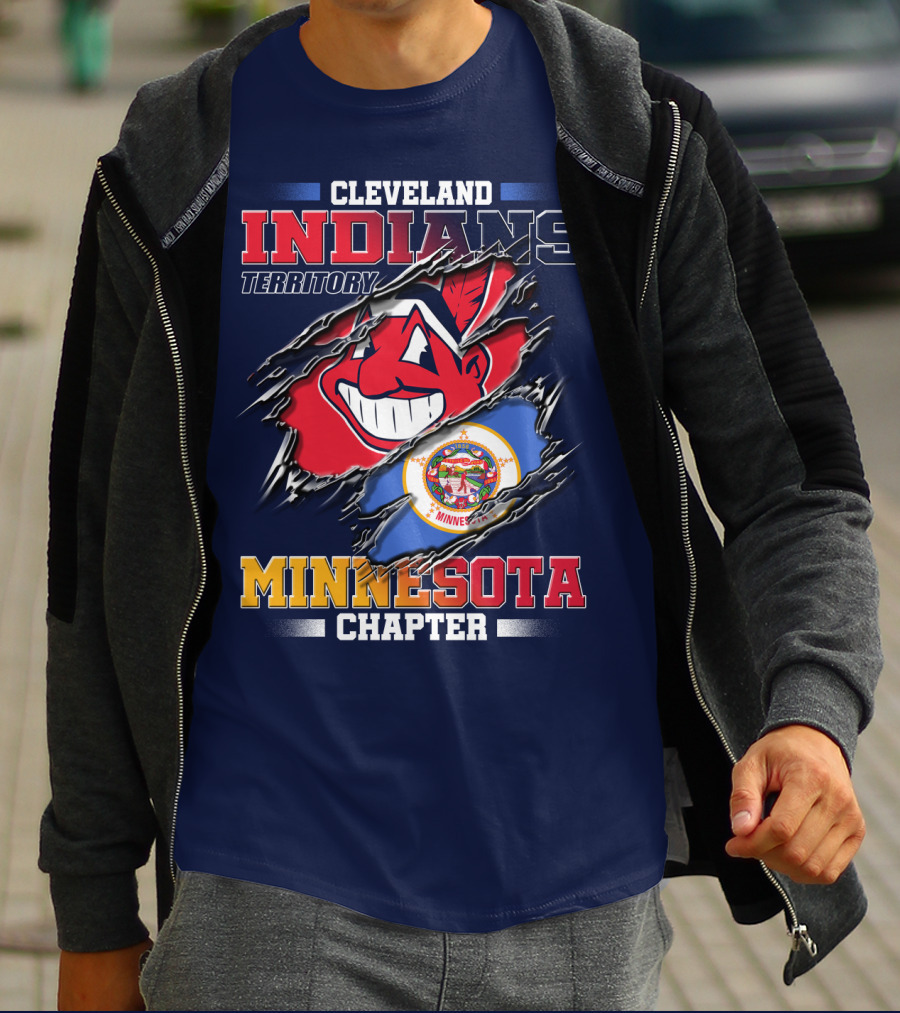 Cleveland Indians Territory Minnesota Chapter T-Shirt