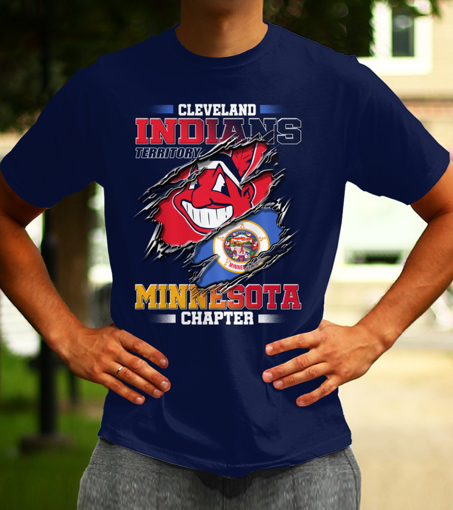 Cleveland Indians Territory Minnesota Chapter T-Shirt