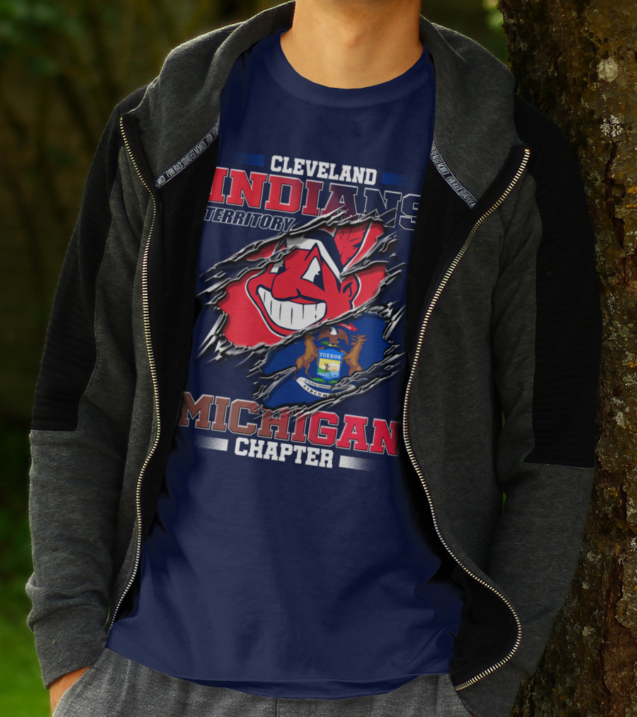 Cleveland Indians Territory Michigan Chapter T-Shirt