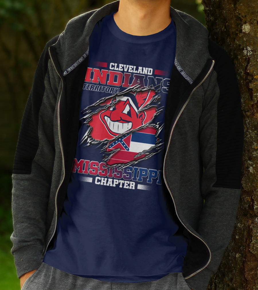 Cleveland Indians Territory Mississippi Chapter T-Shirt