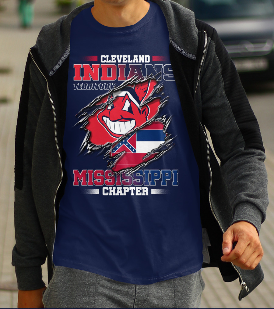 Cleveland Indians Territory Mississippi Chapter T-Shirt