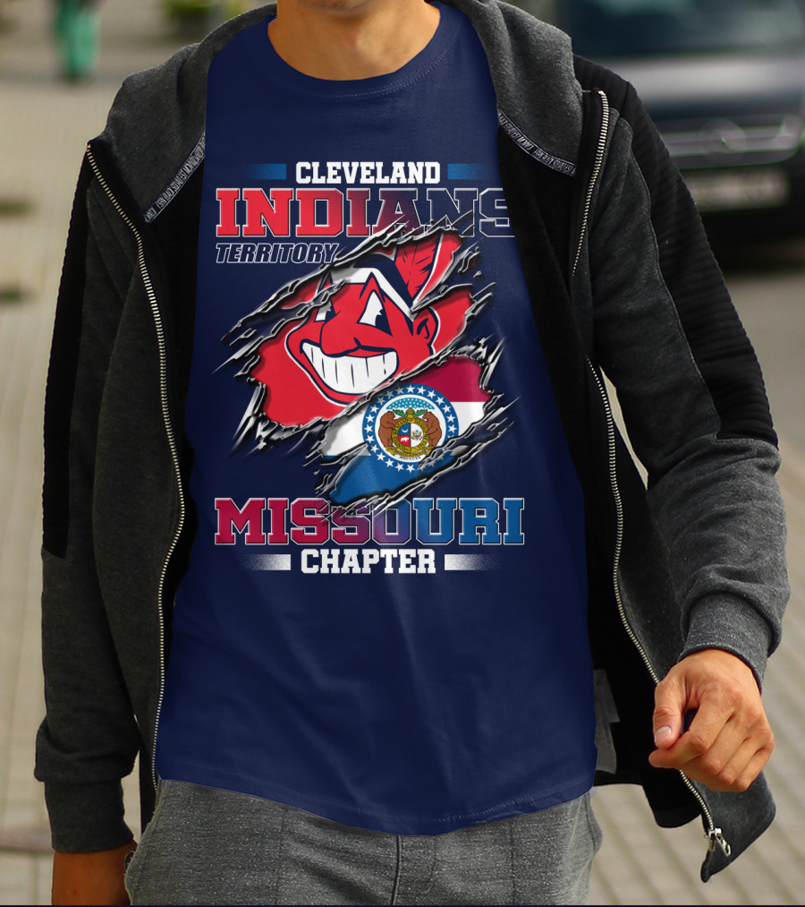 Cleveland Indians Territory Missouri Chapter T-Shirt