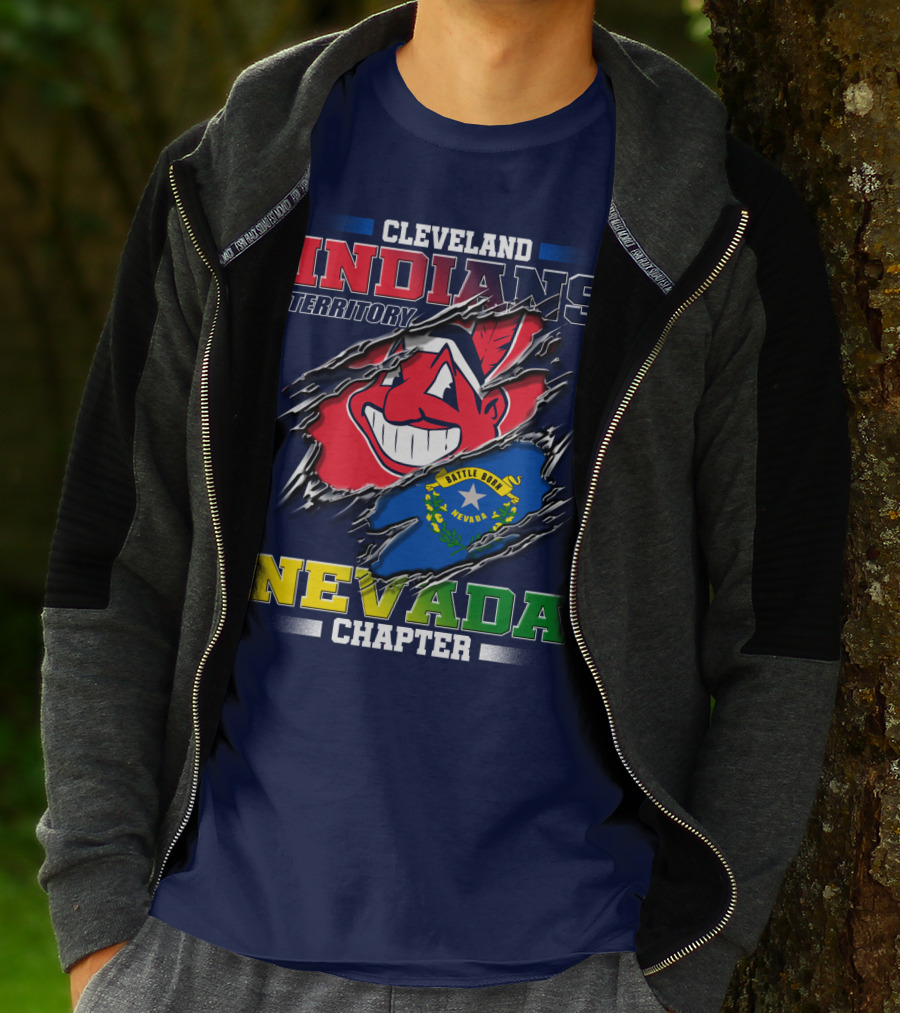Cleveland Indians Territory Nevada Chapter Little Born T-Shirt