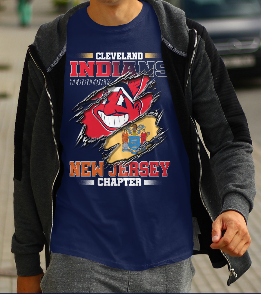 Cleveland Indians Territory New Jersey Chapter T-Shirt