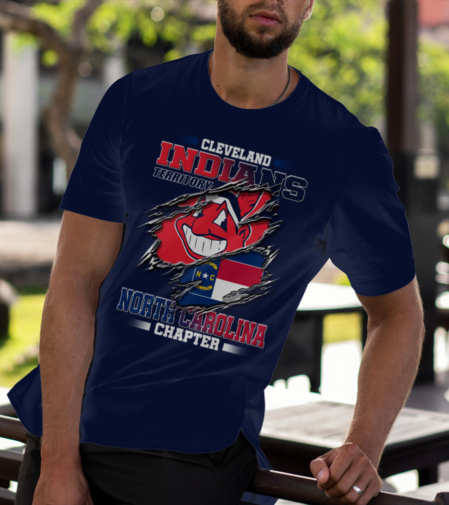 Cleveland Indians Territory North Carolina Chapter T-Shirt