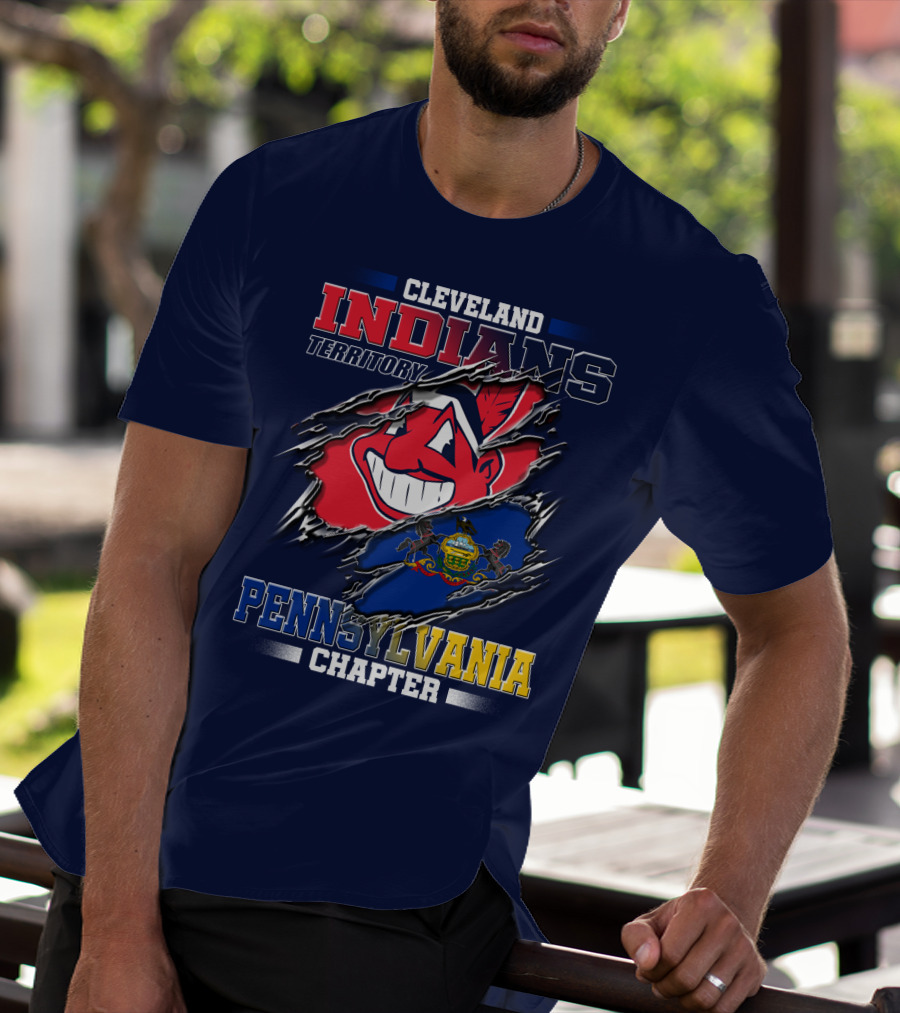 Cleveland Indians Territory Pennsylvania Chapter T-Shirt