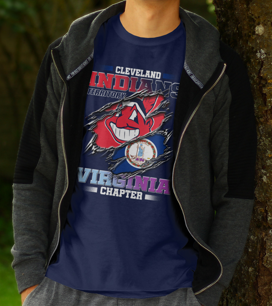 Cleveland Indians Territory Virginia Chapter T-Shirt