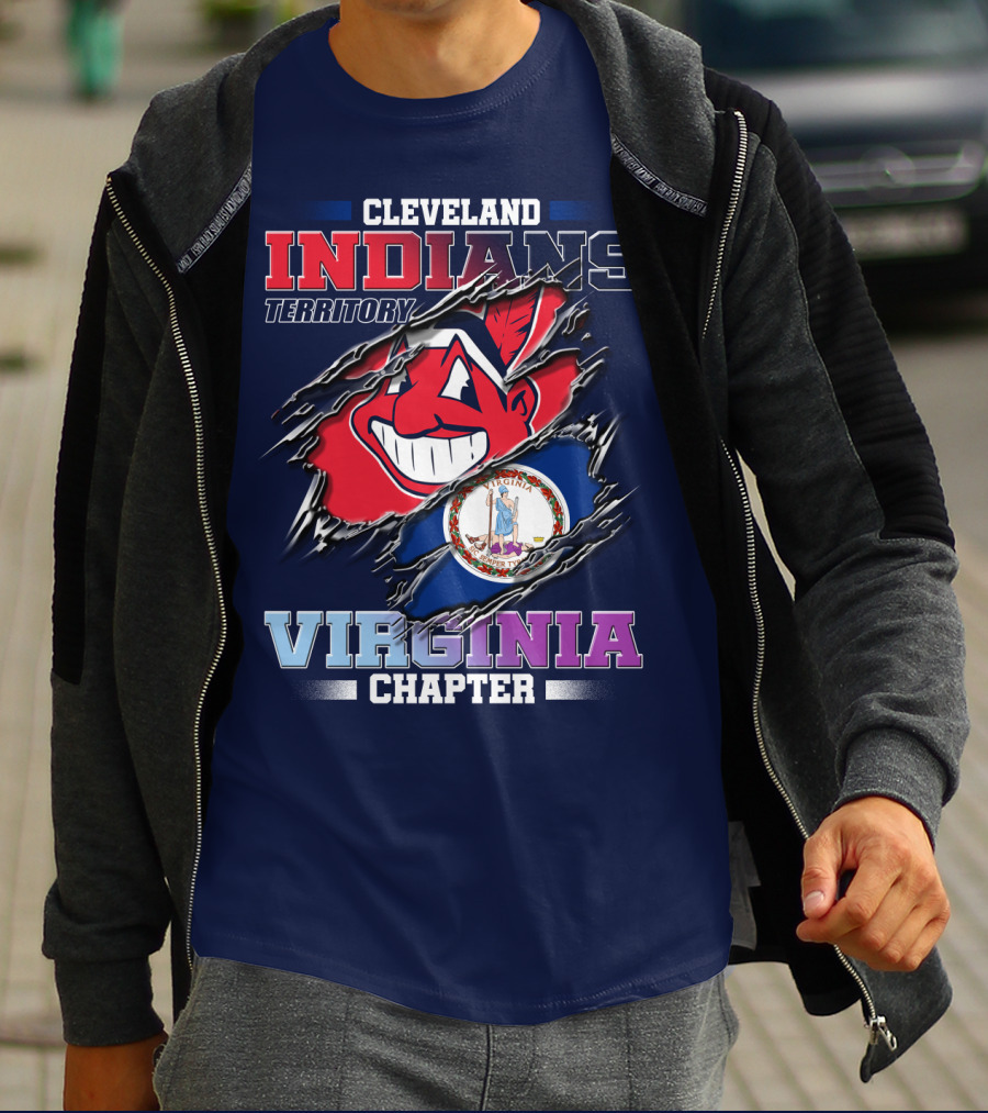 Cleveland Indians Territory Virginia Chapter T-Shirt