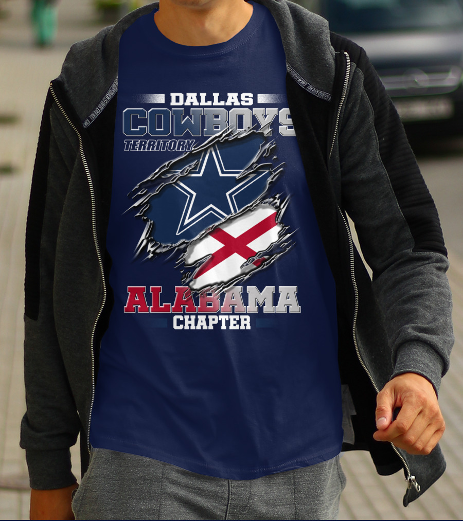 Dallas Cowboys Territory Alabama Chapter T-Shirt