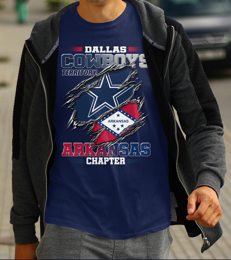 Dallas Cowboys Territory Arkansas Chapter T-Shirt