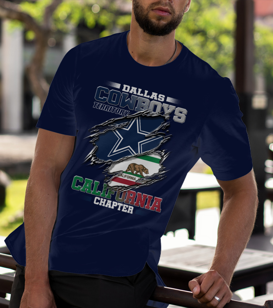 Dallas Cowboys Territory California Chapter T-Shirt