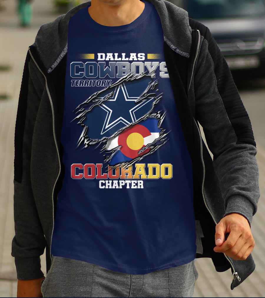 Dallas Cowboys Territory Colorado Chapter T-Shirt