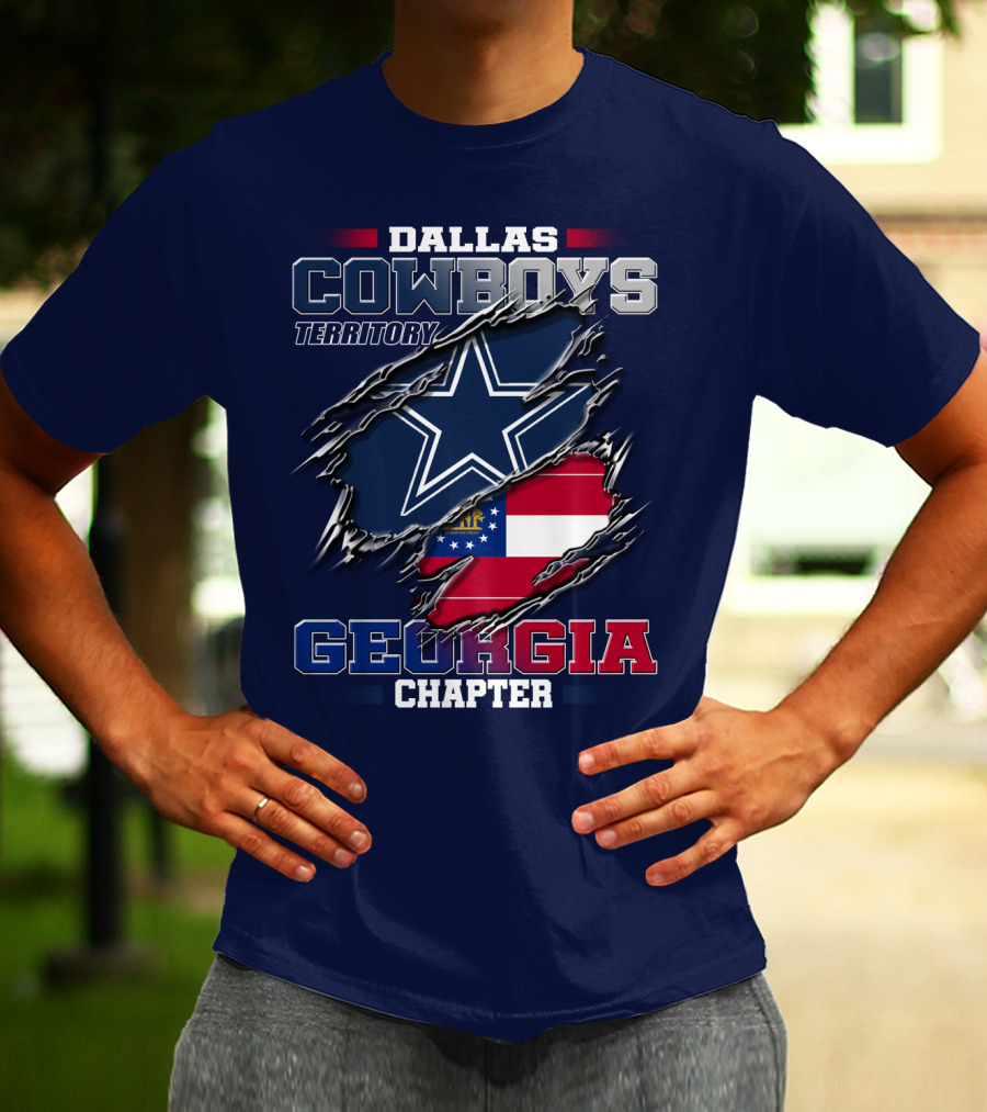 Dallas Cowboys Territory Georgia Chapter T-Shirt