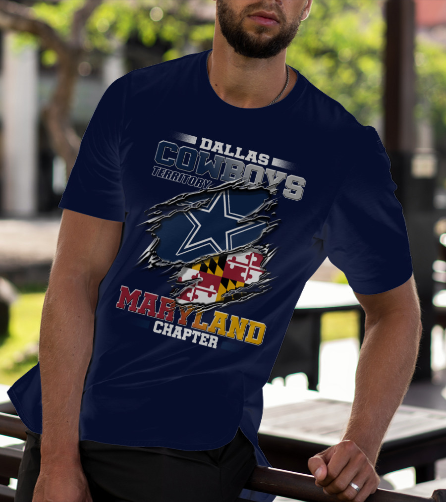 Dallas Cowboys Territory Maryland Chapter T-Shirt