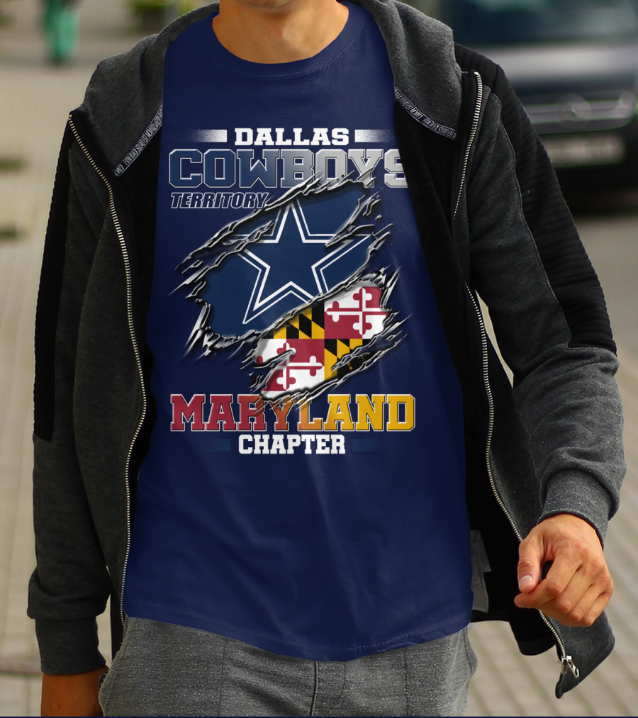 Dallas Cowboys Territory Maryland Chapter T-Shirt
