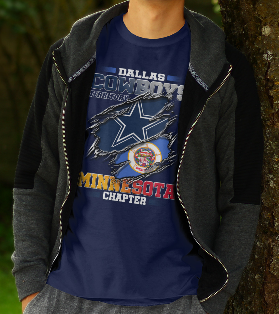 Dallas Cowboys Territory Minnesota Chapter T-Shirt