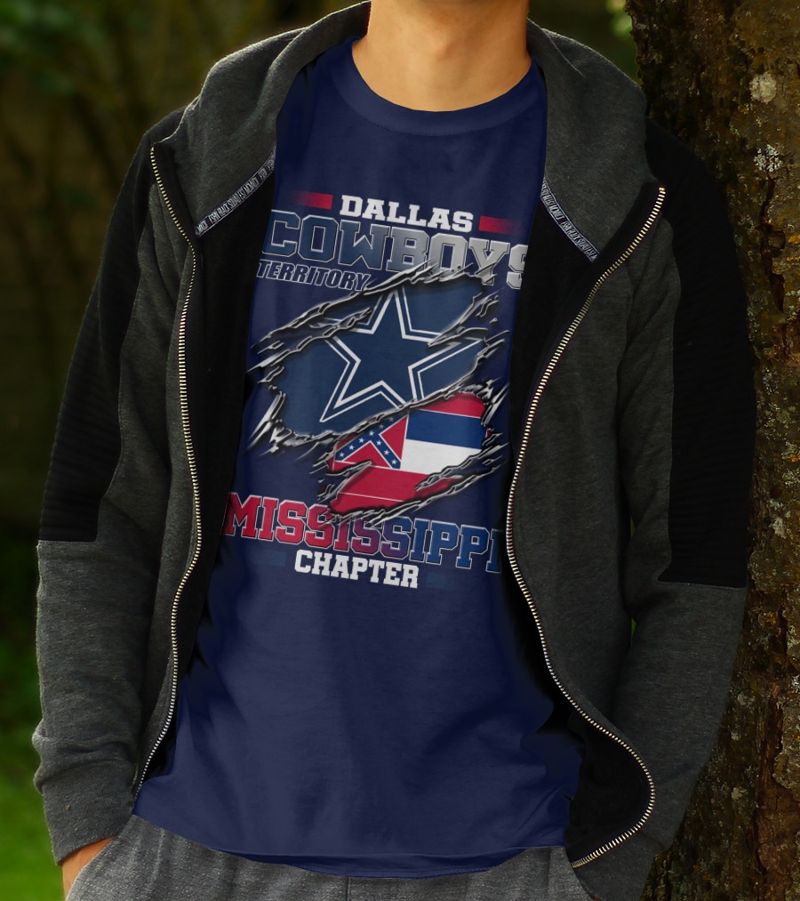 Dallas Cowboys Territory Mississippi Chapter T-Shirt