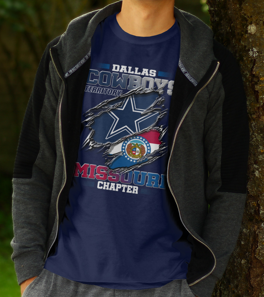 Dallas Cowboys Territory Missouri Chapter T-Shirt