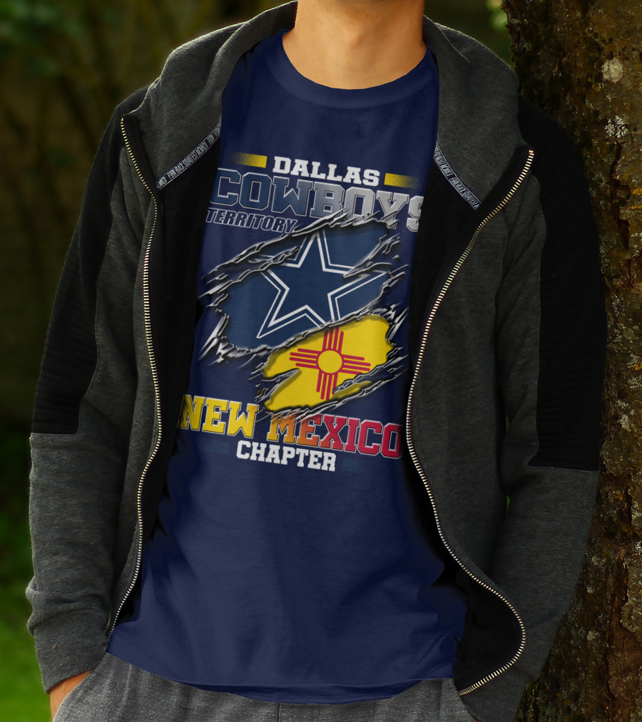 Dallas Cowboys Territory New Mexico Chapter T-Shirt