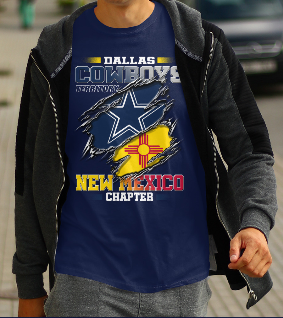 Dallas Cowboys Territory New Mexico Chapter T-Shirt